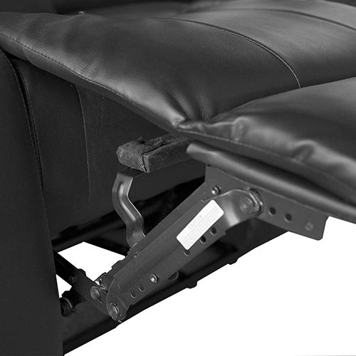 Fantasy Recliner Pu Leather 1R Black - Furniture > Bar Stools & Chairs > Massage Chairs