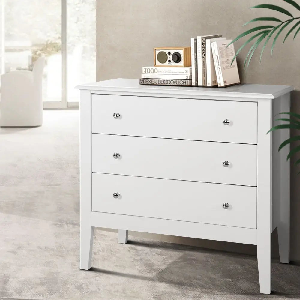 3 Chest of Drawers - Brittany White