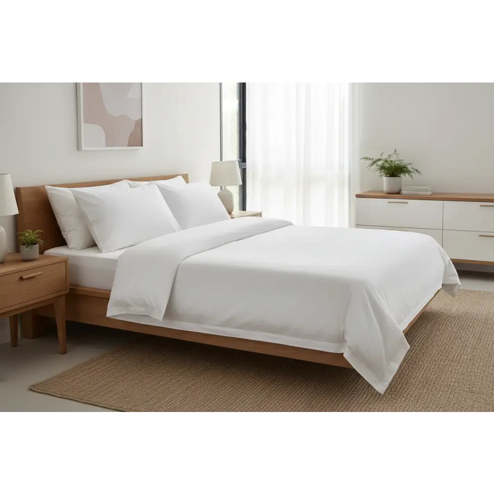 70% Feather 30% Down Superior Medium Standard Pillow 48 x 73 Cm