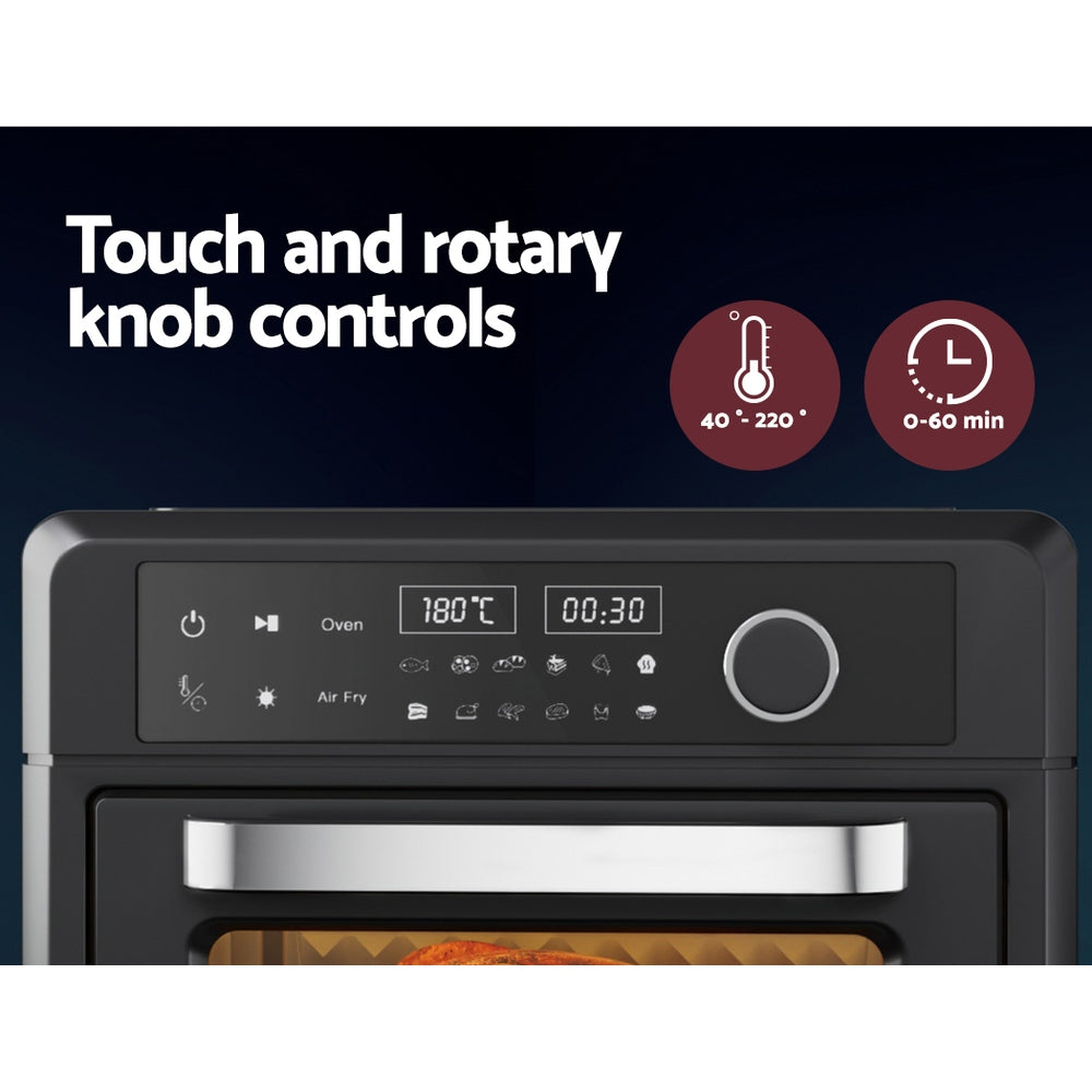 Devanti Air Fryer 20L LCD Fryers Oven Appliances > Kitchen Appliances
