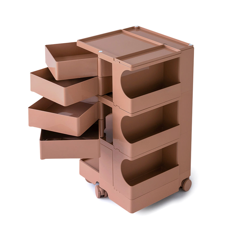 ArtissIn Storage Trolley Bedide Table 5 Tier Cart Boby Replica Pink Furniture > Living Room
