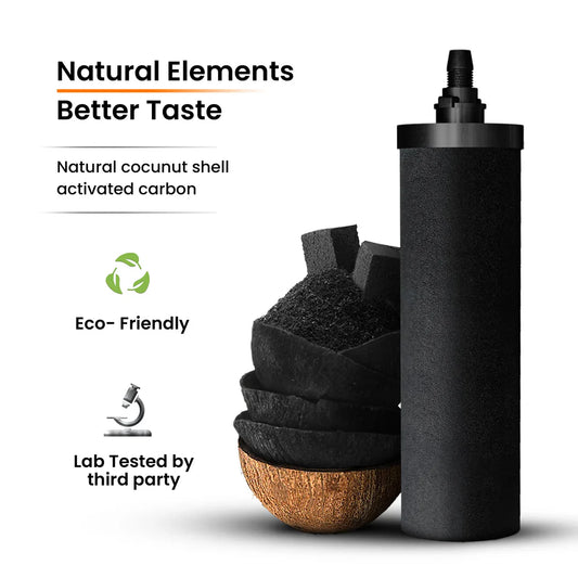 12L Premium Stainless Steel Gravity Water Filter With Fluoride and Smart Carbon Filter - Appliances > Kitchen Appliances