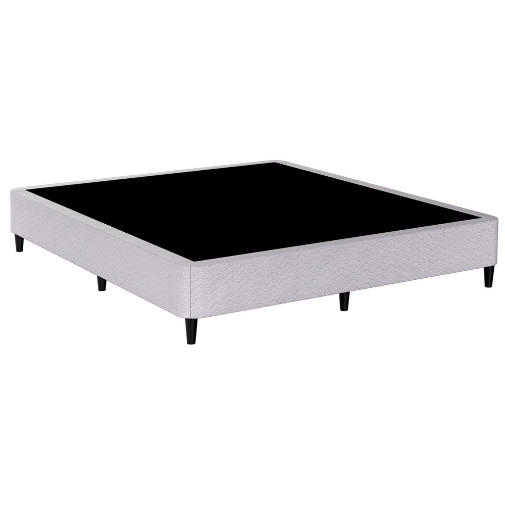 Artiss Bed Frame King Size Metal Grey MASON - Furniture > Bedroom > Beds & Bed Frames