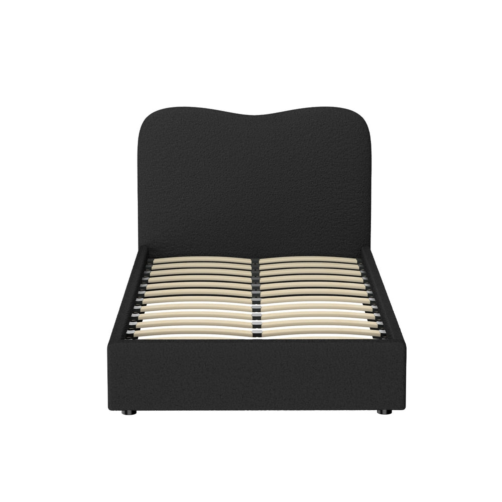 Artiss Bed Frame King Single Size Boucle DARA Furniture > Bedroom > Beds & Bed Frames