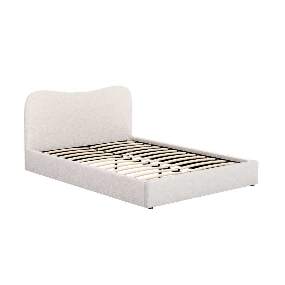 Artiss Bed Frame Queen Size Boucle DARA Baby & Kids > Kid’s Furniture > Kid’s Beds & Bed Frames
