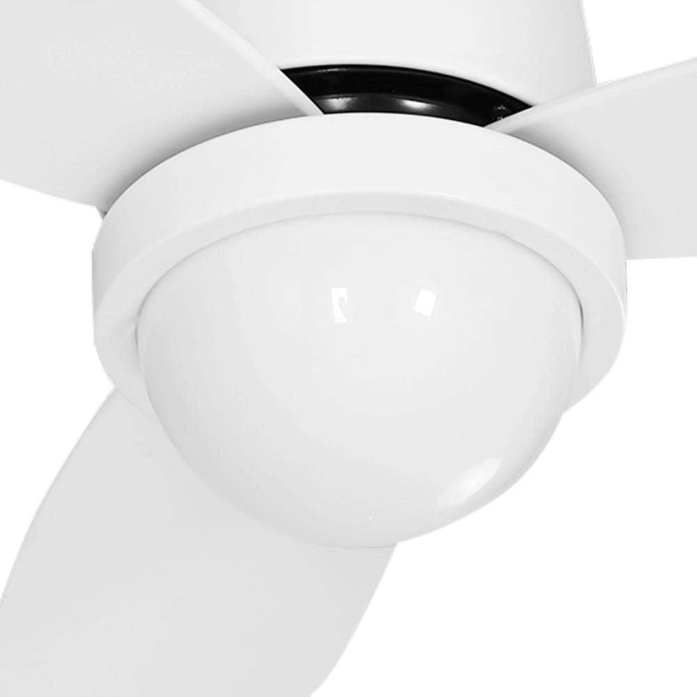 Devanti 52’’ Ceiling Fan DC Motor LED Light Remote Control White Appliances > Fans > Ceiling Fans