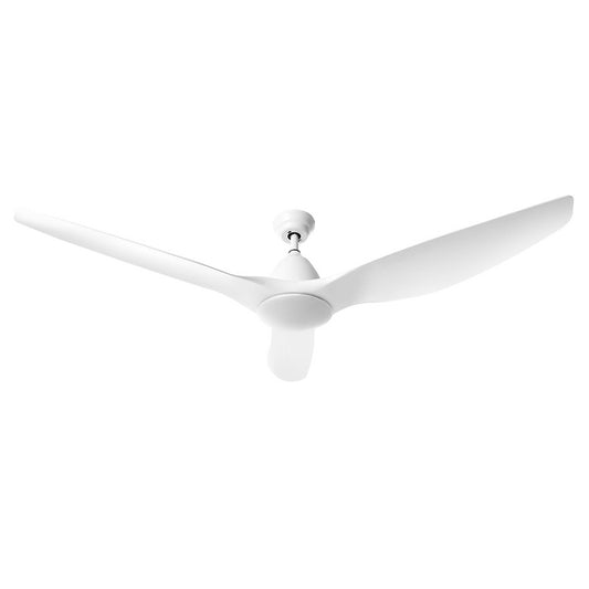 Devanti 64’’ Ceiling Fan DC Motor w/Light w/Remote White Appliances > Fans > Ceiling Fans