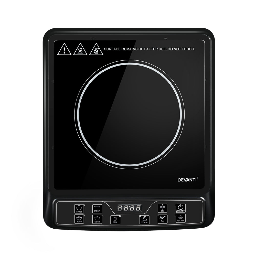 Devanti Induction Cooktop 30cm Portable Cooker Appliances > Kitchen Appliances