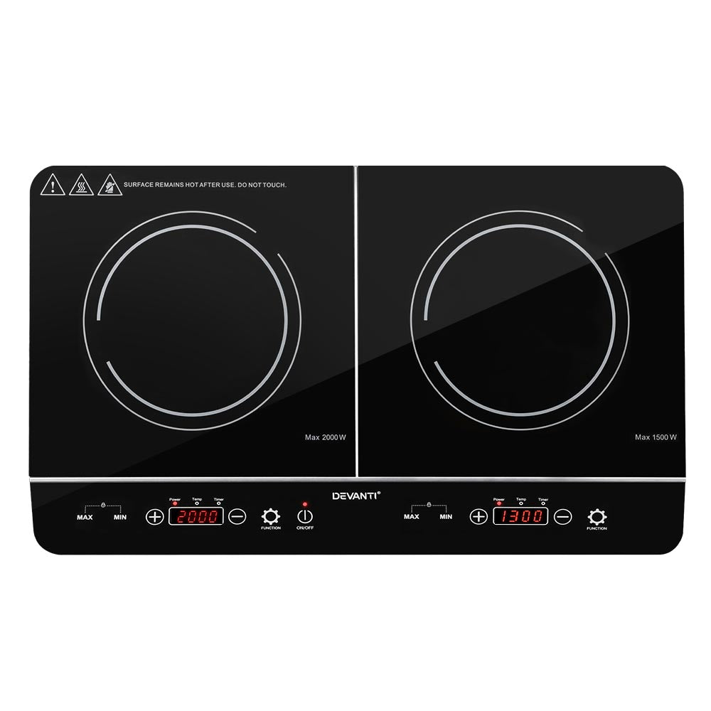 Devanti Induction Cooktop 60cm Portable Cooker Appliances > Kitchen Appliances