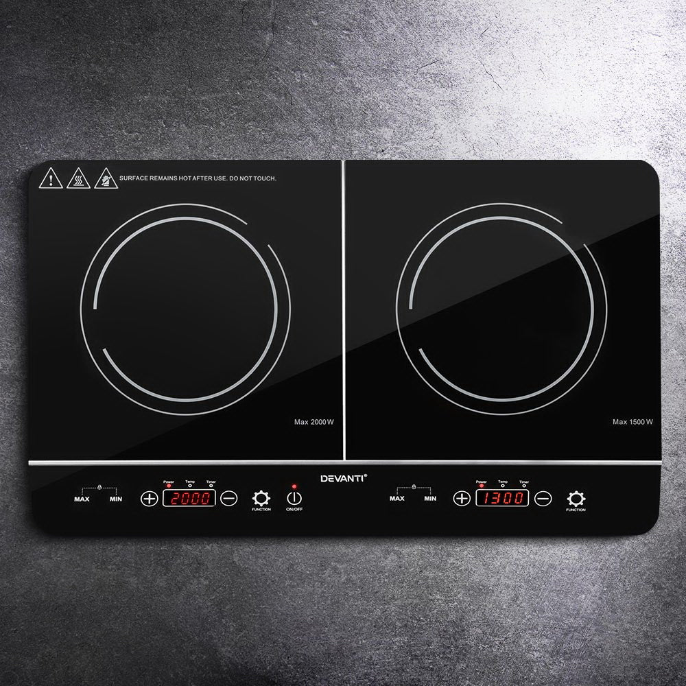 Devanti Induction Cooktop 60cm Portable Cooker Appliances > Kitchen Appliances