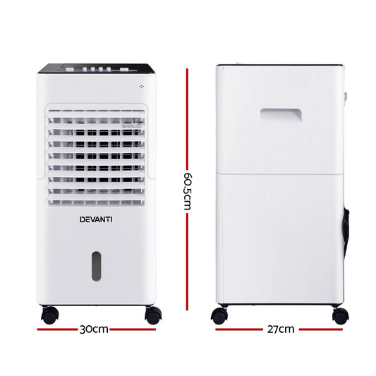 Devanti Evaporative Air Cooler Conditioner 6L Appliances > Air Conditioners > Evaporative Coolers