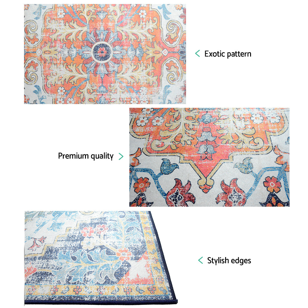 Artiss Rug 160x230cm Area Rug Large Carpet Soft Short Pile Modern Yasmin - Home & Garden > Rugs > Floor Rugs