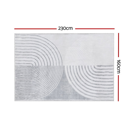 Artiss Rug 160x230cm Area Rug Washable Mat Large Carpet Faux Rabbit Fur Cyril Home & Garden > Rugs > Floor Rugs