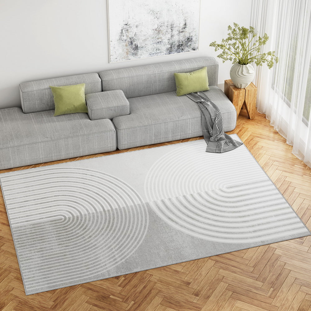 Artiss Rug 200x290cm Area Rug Washable Mat Large Carpet Faux Rabbit Fur Cyril Home & Garden > Rugs > Floor Rugs