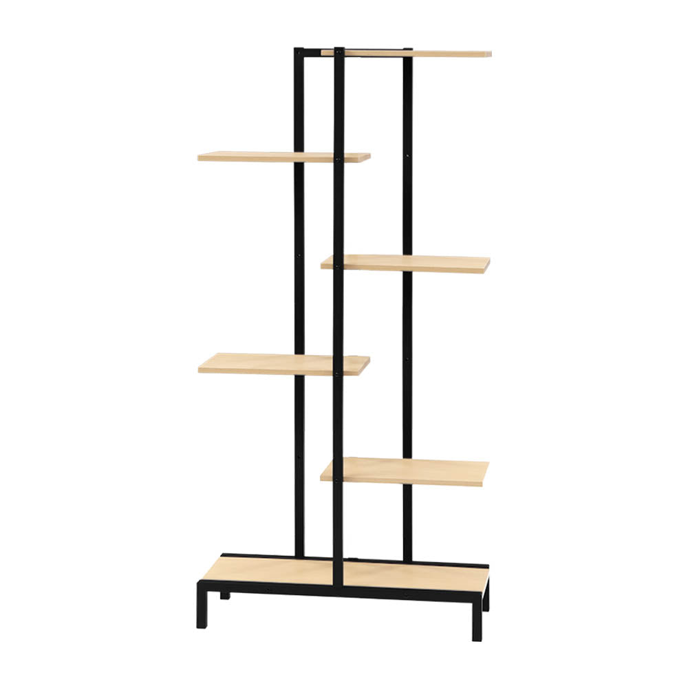Artiss Plant Stand 6 Tier Metal Zigzag Flower Pot Shelf Furniture > Outdoor