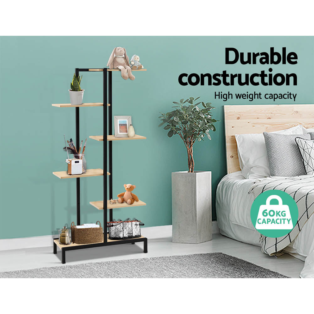 Artiss Plant Stand 6 Tier Metal Zigzag Flower Pot Shelf Furniture > Outdoor