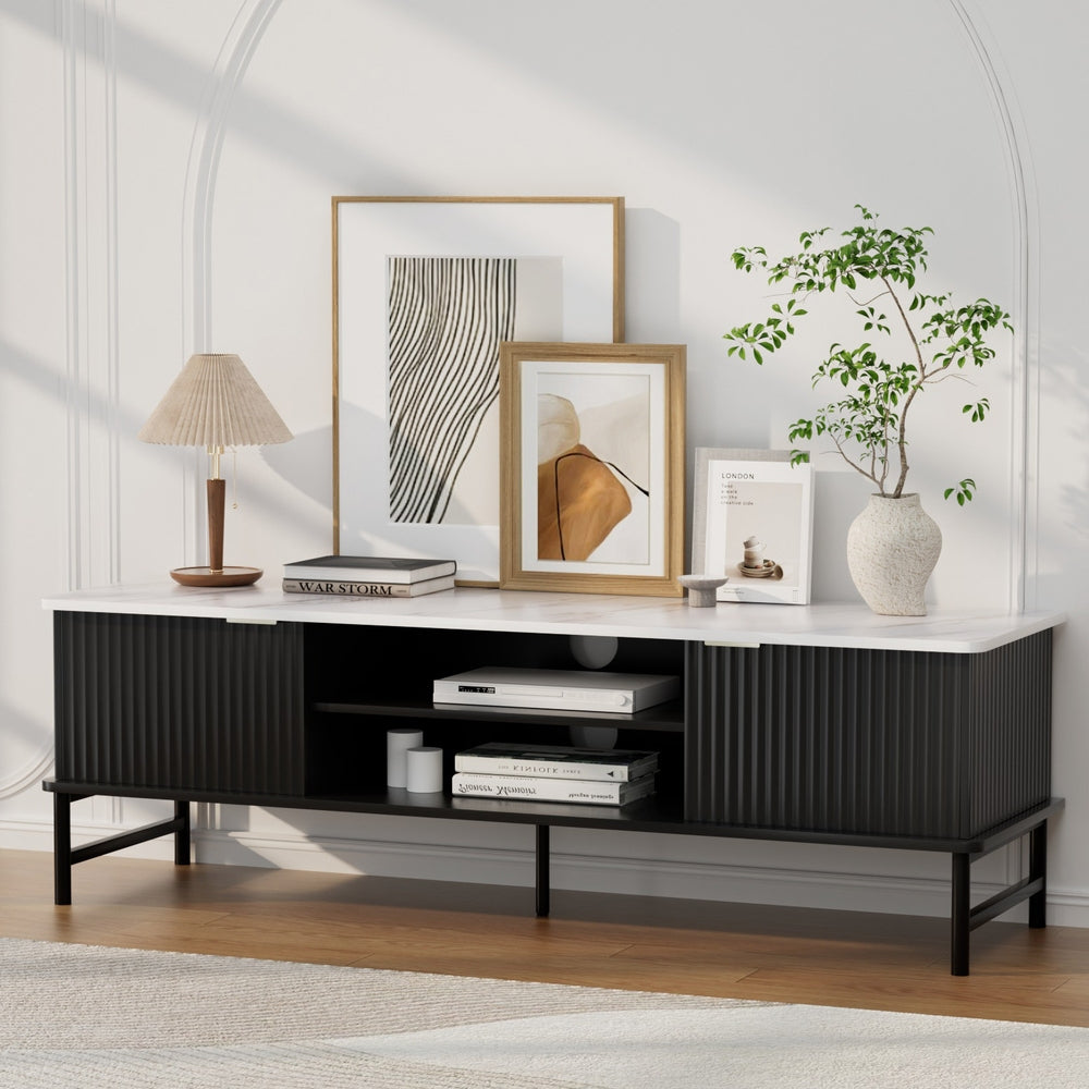 Artiss TV Cabinet Entertainment Unit Stand Storage 140CM - Furniture > Living Room > TV Units