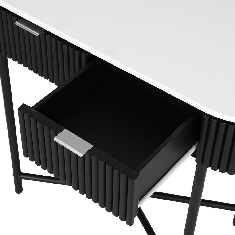 Artiss Console Table 2 Drawers 100CM - Furniture > Office > Desks