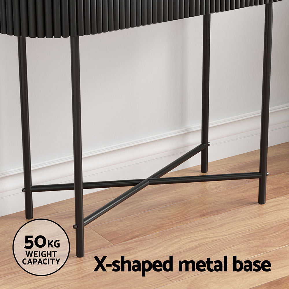 Artiss Console Table 2 Drawers 100CM - Furniture > Office > Desks