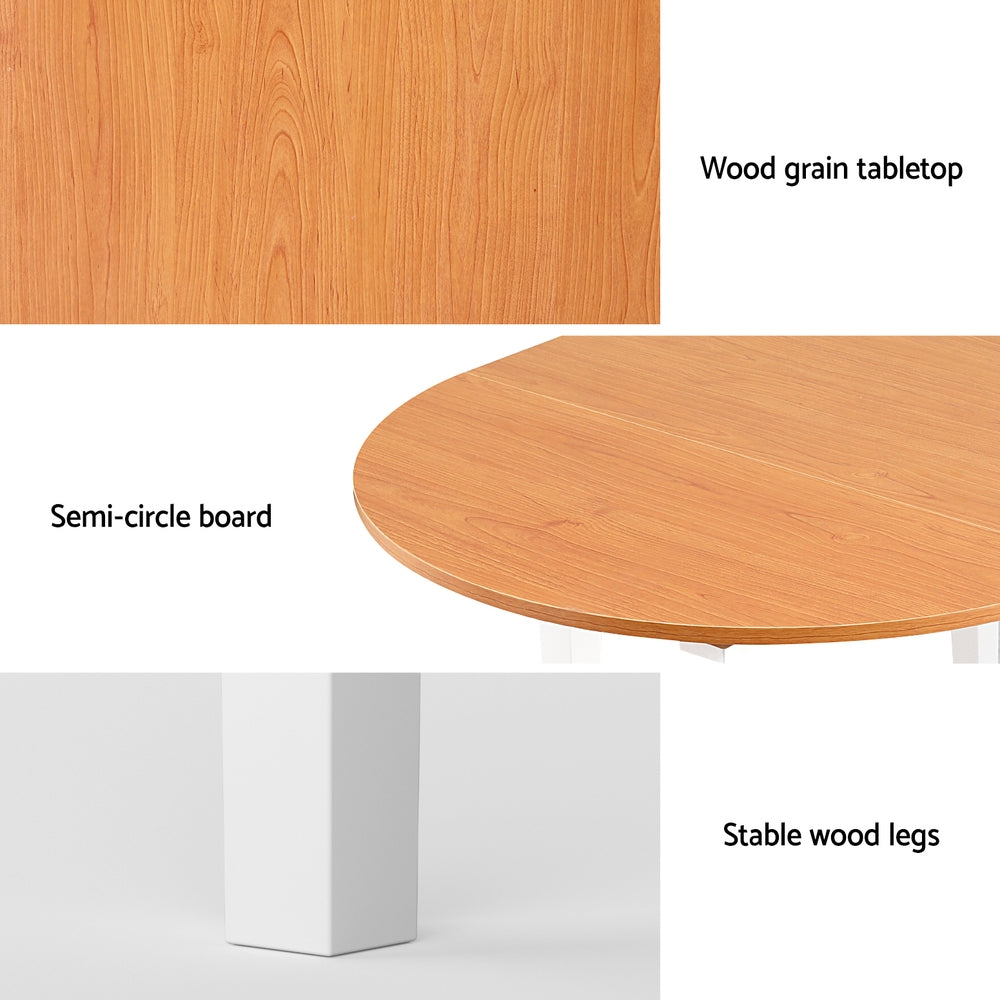 1.1M Artiss Dining Table Extendable - Furniture > Dining > Dining Tables