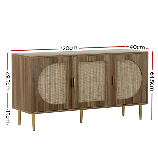 Artiss Buffet Sideboard 3 Doors ANYA Furniture > Dining > Buffets & Sideboards