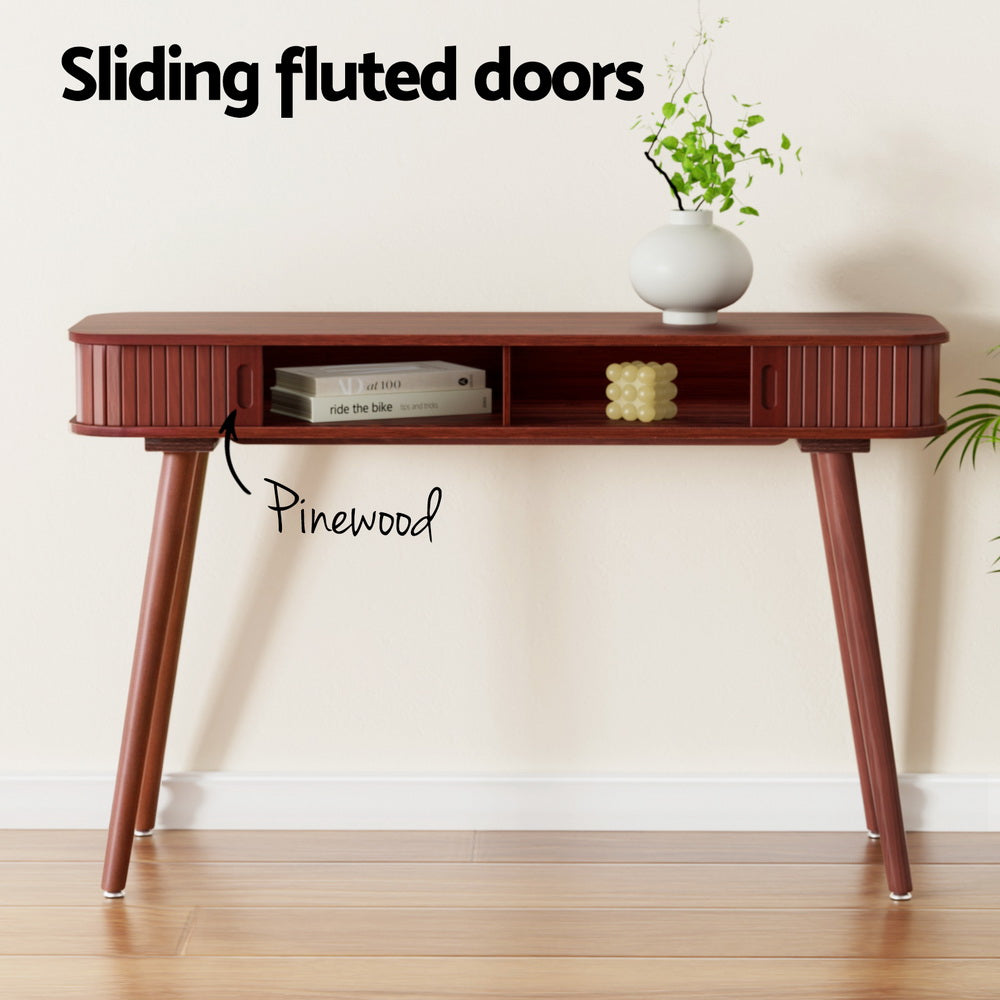 Artiss Console Table 2 Drawers 120CM - Furniture > Office > Desks