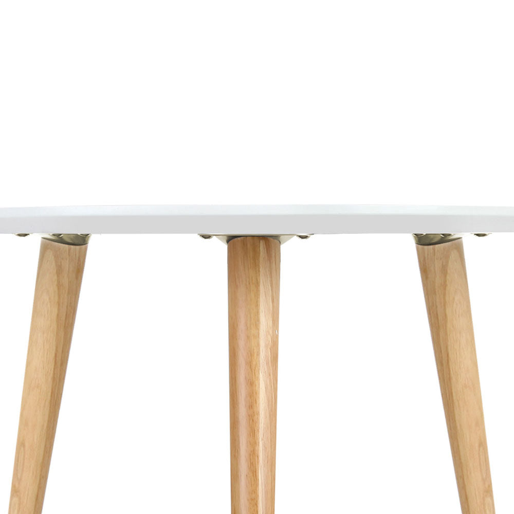 Artiss Coffee Table Round 50CM Callix Furniture > Living Room > Coffee Tables