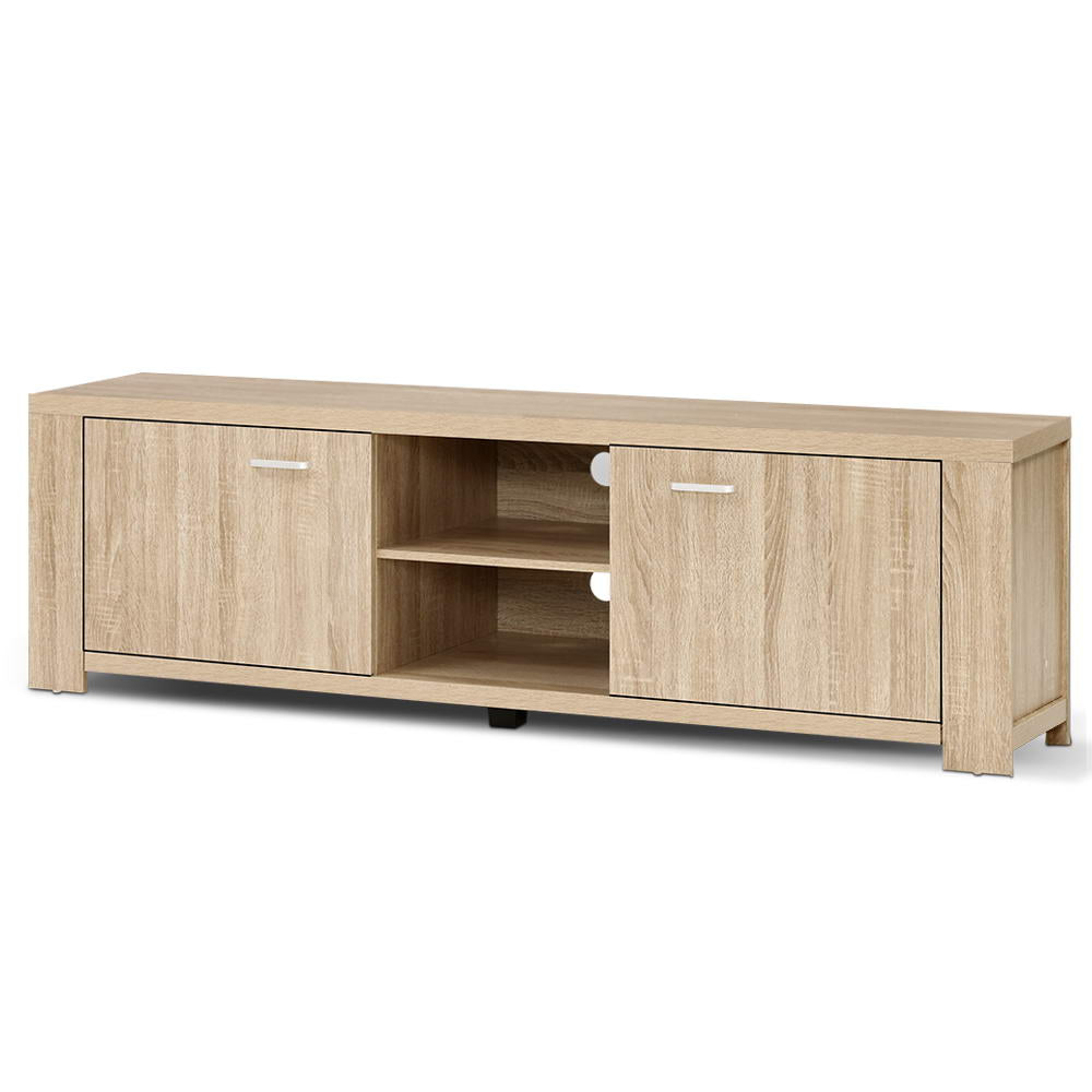 Artiss TV Cabinet Entertainment Unit 160cm Pine Maxi - Furniture > Living Room > TV Units