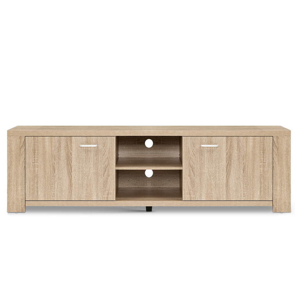 Artiss TV Cabinet Entertainment Unit 160cm Pine Maxi - Furniture > Living Room > TV Units