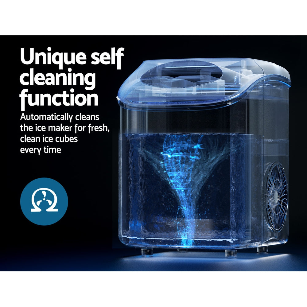 Devanti 15kg Nugget Ice Maker Machine Appliances > Kitchen Appliances