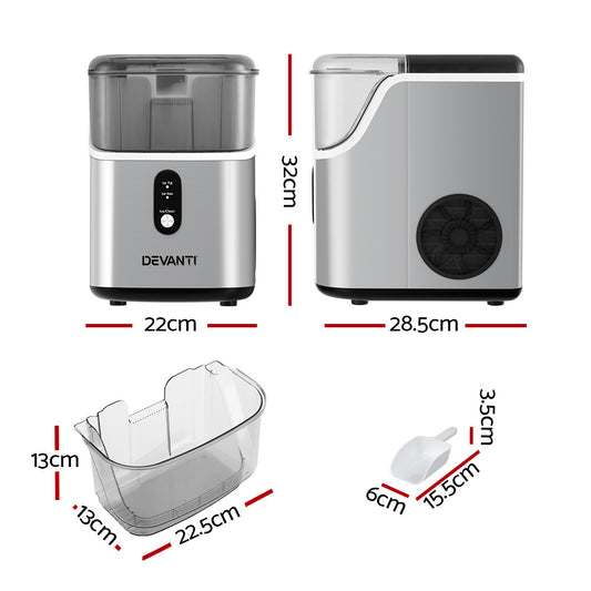 Ice Maker Machine 15kg Nugget Ice Cube - Appliances > Kitchen Appliances > Ice Makers