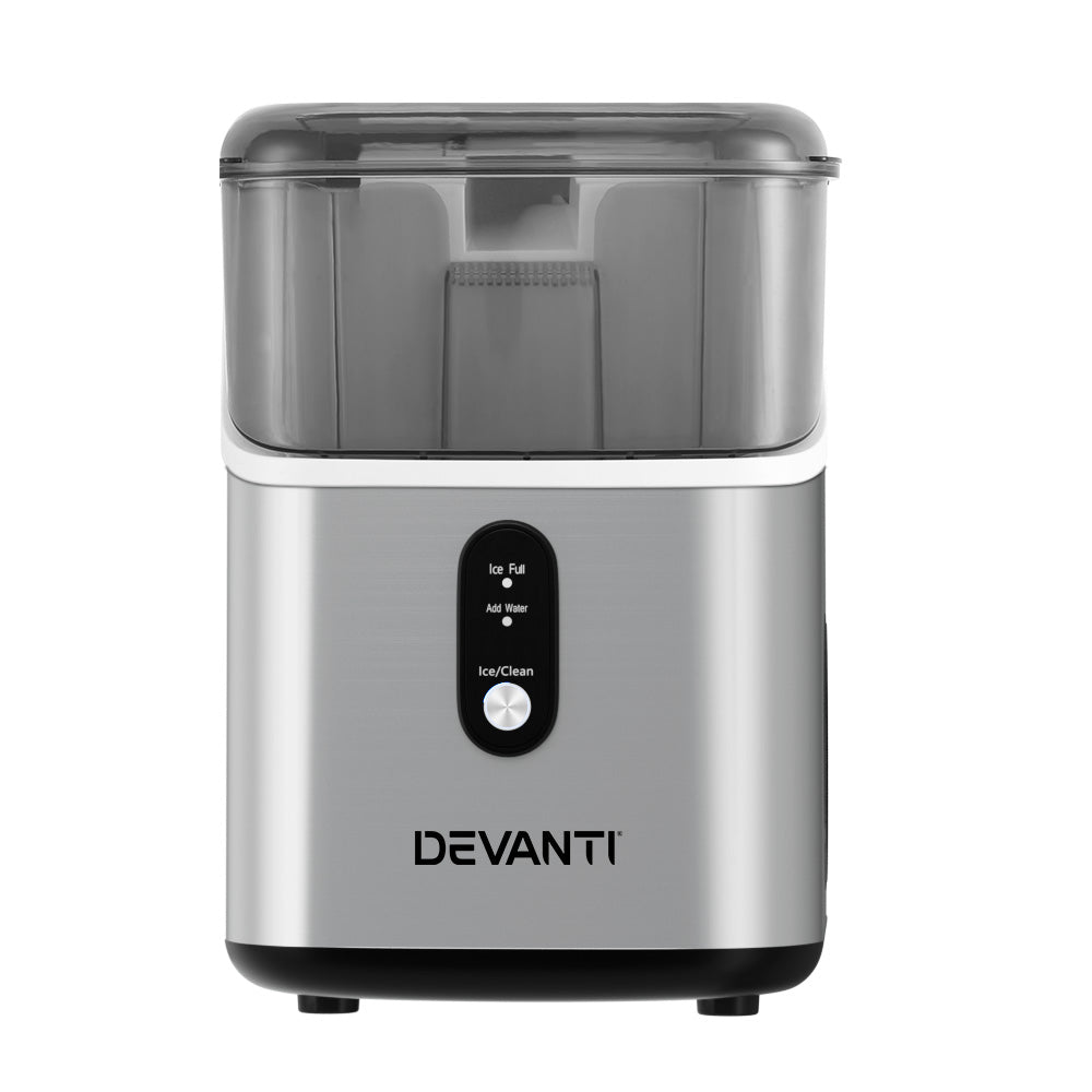 Devanti Ice Maker Machine 15kg Nugget Ice Cube Appliances > Kitchen Appliances > Ice Makers