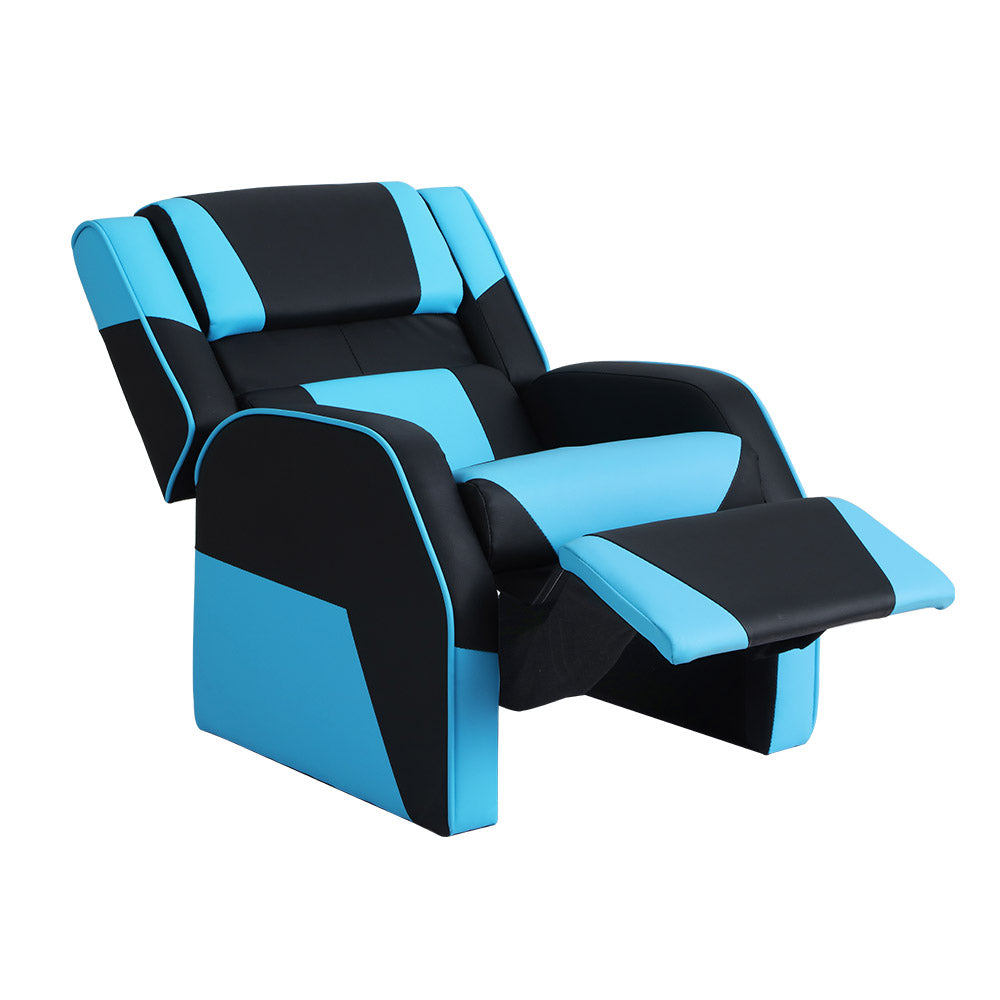 Keezi Kids Recliner Chair PU Leather Gaming Sofa Lounge Couch Children Armchair - Baby & Kids > Kid’s Furniture > Kid’s