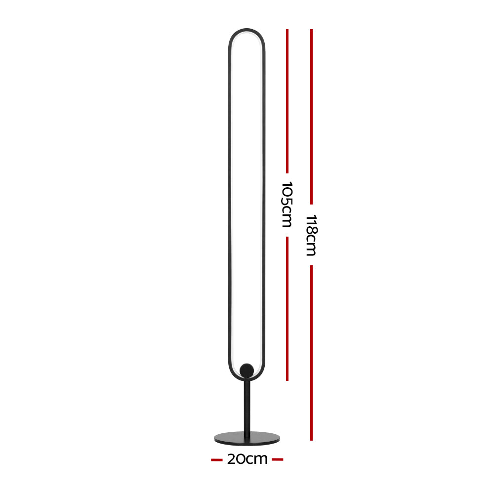 Artiss RGB LED Floor Lamp Remote Control Corner Light Stand Gaming Room 118CM Home & Garden > Lighting > Floor Lamps