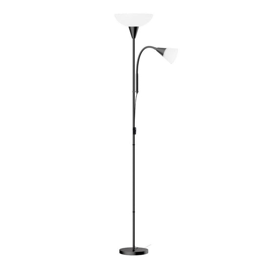 Artiss Floor Lamp Mother and Child Modern Home Living Room Office Reading Black Home & Garden > Lighting > Floor Lamps