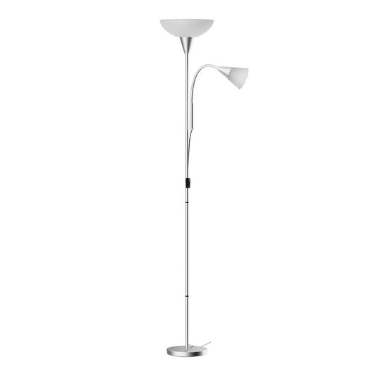 Artiss Floor Lamp Mother and Child Modern Home Living Room Office Reading Silver Home & Garden > Lighting > Floor Lamps