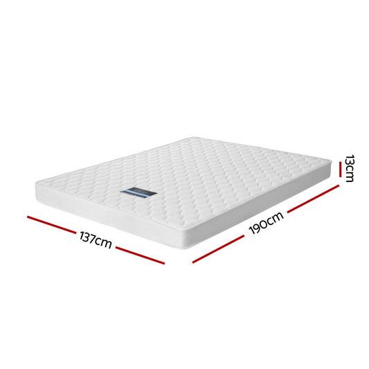 13cm Mattress Tight Top Double - Furniture > Mattresses