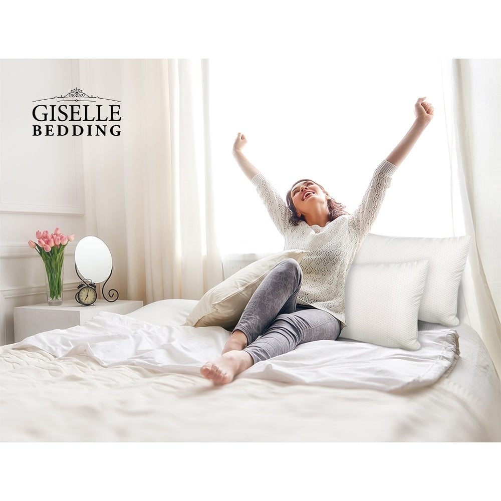 Giselle Bedding Memory Foam Pillow 13cm Thick Twin Pack - Home & Garden > Bedding > Pillows