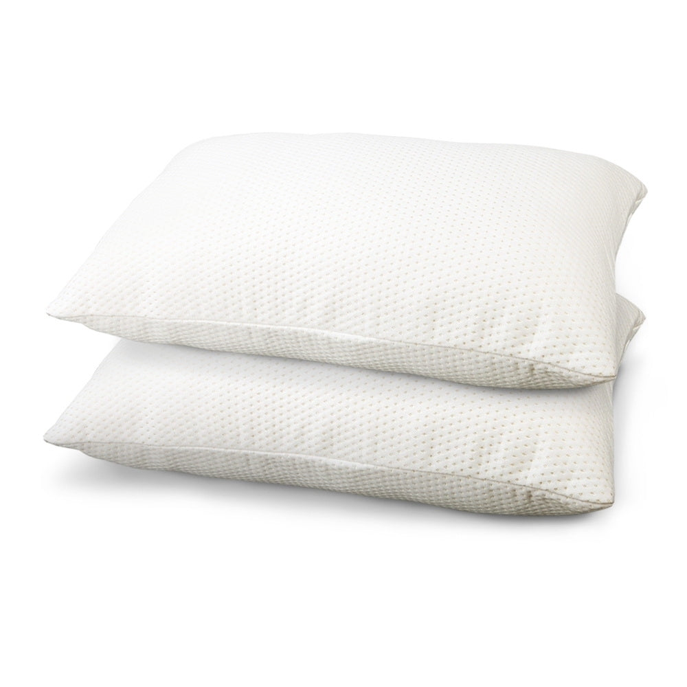 Giselle Bedding Memory Foam Pillow 13cm Thick Twin Pack - Home & Garden > Bedding > Pillows