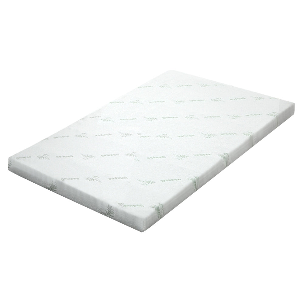 Giselle Bedding Memory Foam Mattress Topper Cool Gel 8cm Single Furniture > Mattresses