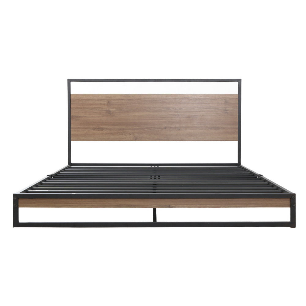 Artiss Bed Frame King Size Metal Bed Frame DANE - Furniture > Bedroom > Beds & Bed Frames