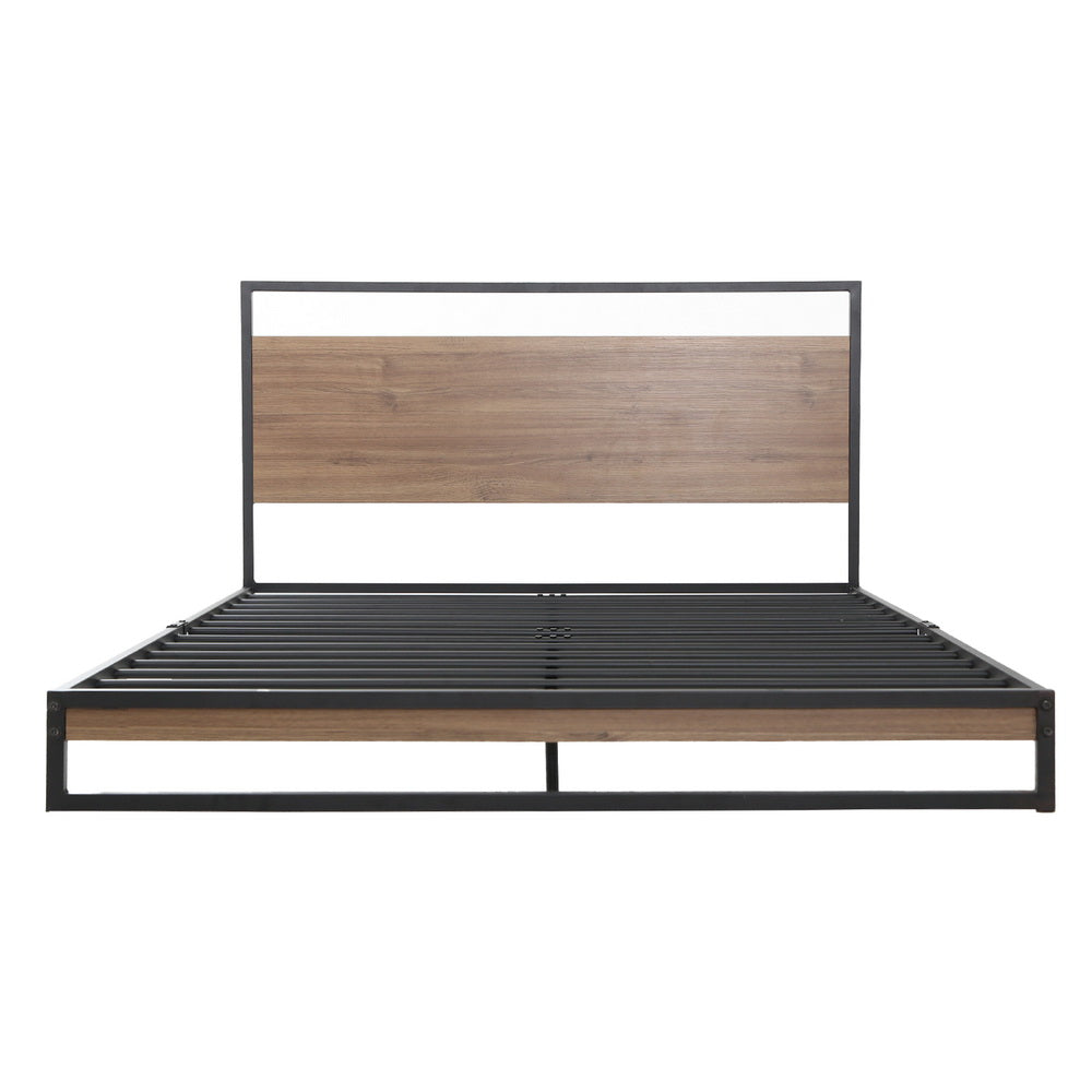 Artiss Bed Frame Queen Size Metal Bed Frame DANE Furniture > Bedroom > Beds & Bed Frames