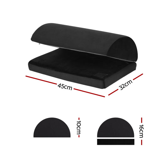 Giselle Memory Foam Footrest Cushion Adjustable Pillow - Home & Garden > Bedding > Pillows