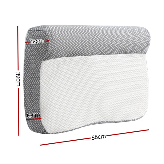 Giselle Contour Pillow Memory Foam - Home & Garden > Bedding > Pillows
