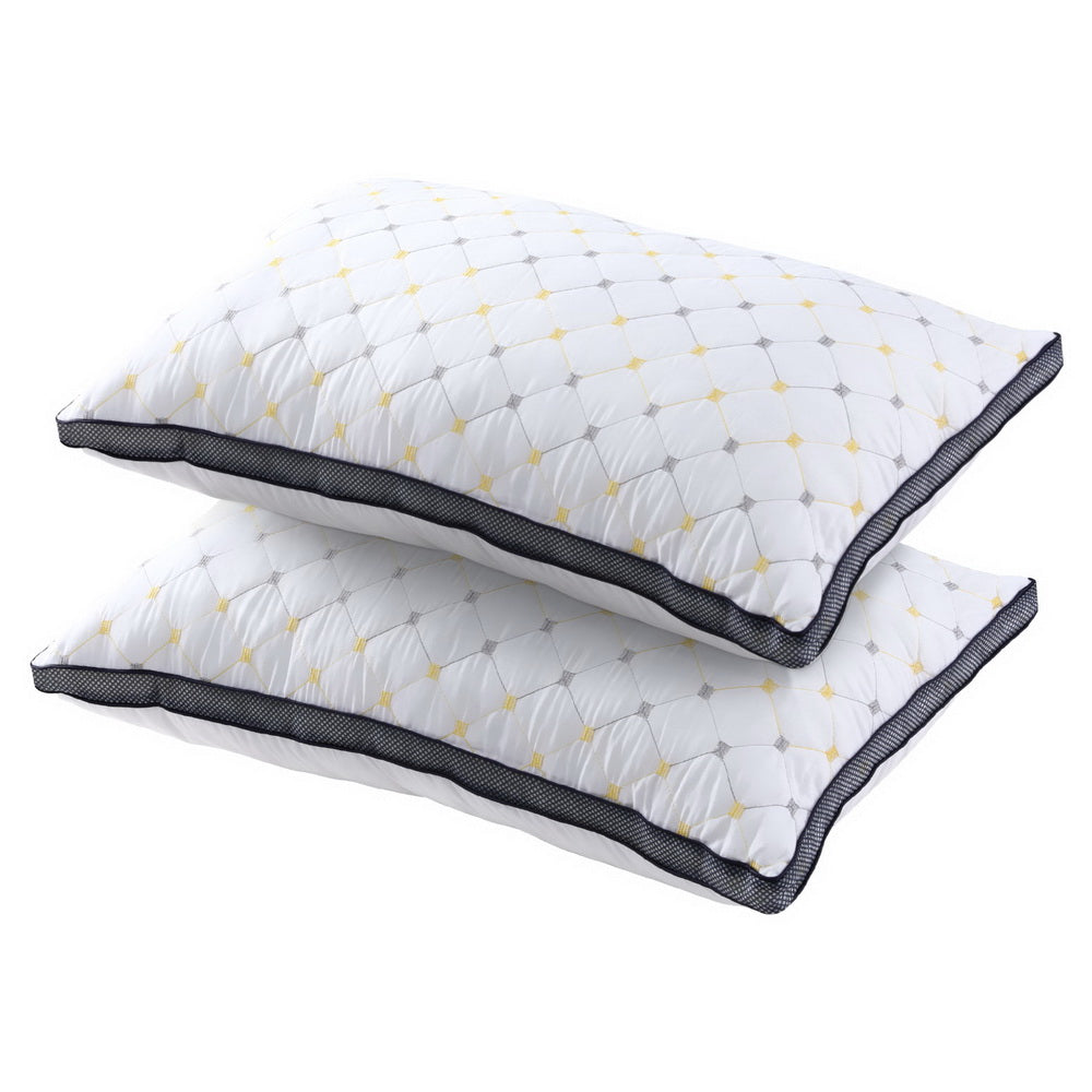 Giselle 2pcs Pillows Microfibre - Home & Garden > Bedding > Pillows