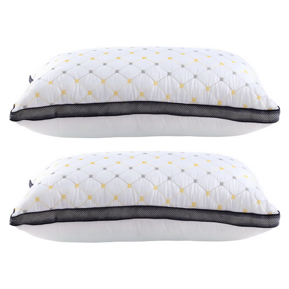 Giselle 2pcs Pillows Microfibre - Home & Garden > Bedding > Pillows