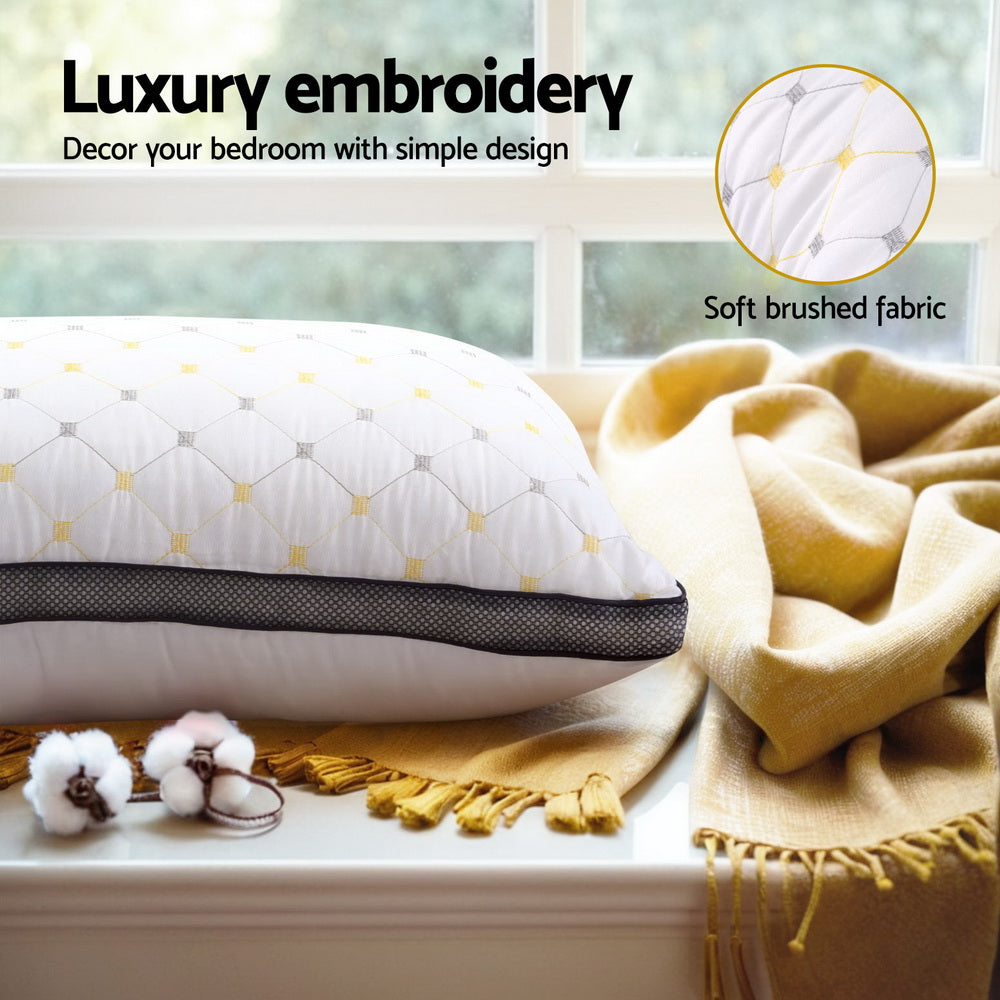 Giselle 4pcs Pillows Microfibre - Home & Garden > Bedding > Pillows