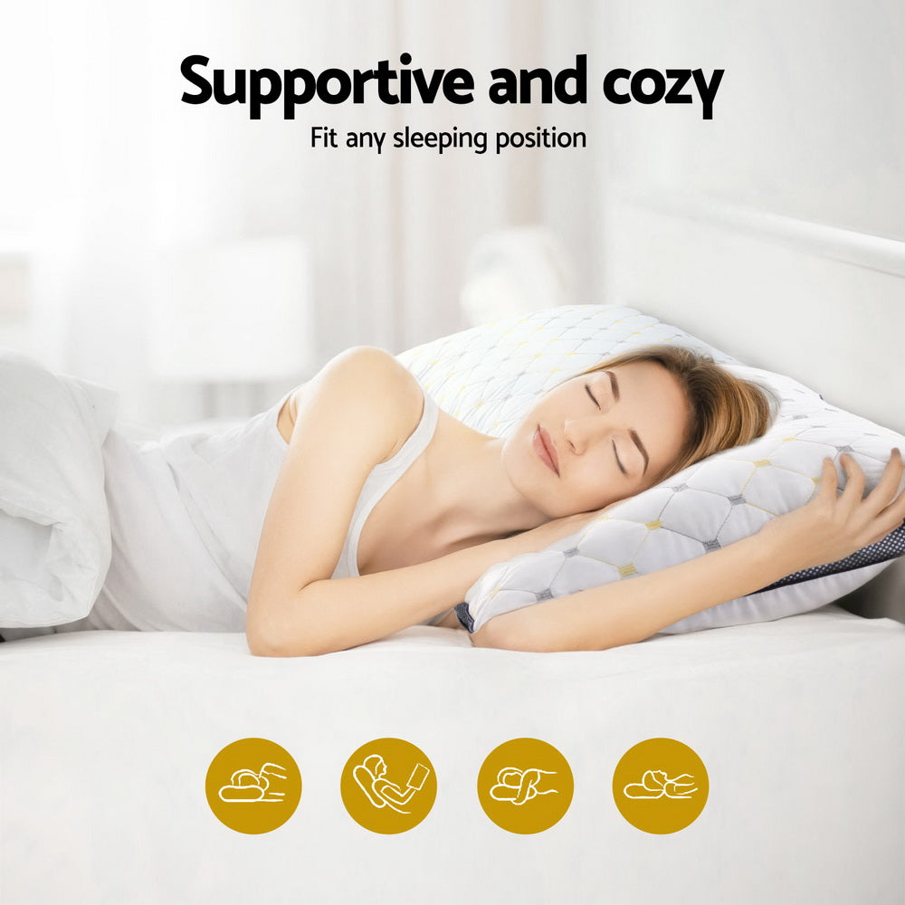 Giselle 4pcs Pillows Microfibre - Home & Garden > Bedding > Pillows