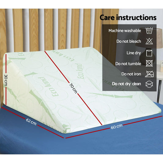 Giselle Bedding Wedge Pillow Bamboo Cover Home & Garden > Bedding > Pillows