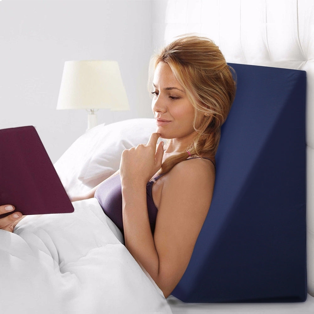 Giselle Bedding Wedge Pillow Blue Home & Garden > Bedding > Pillows